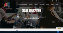 Desktop Screenshot of iscae.fr